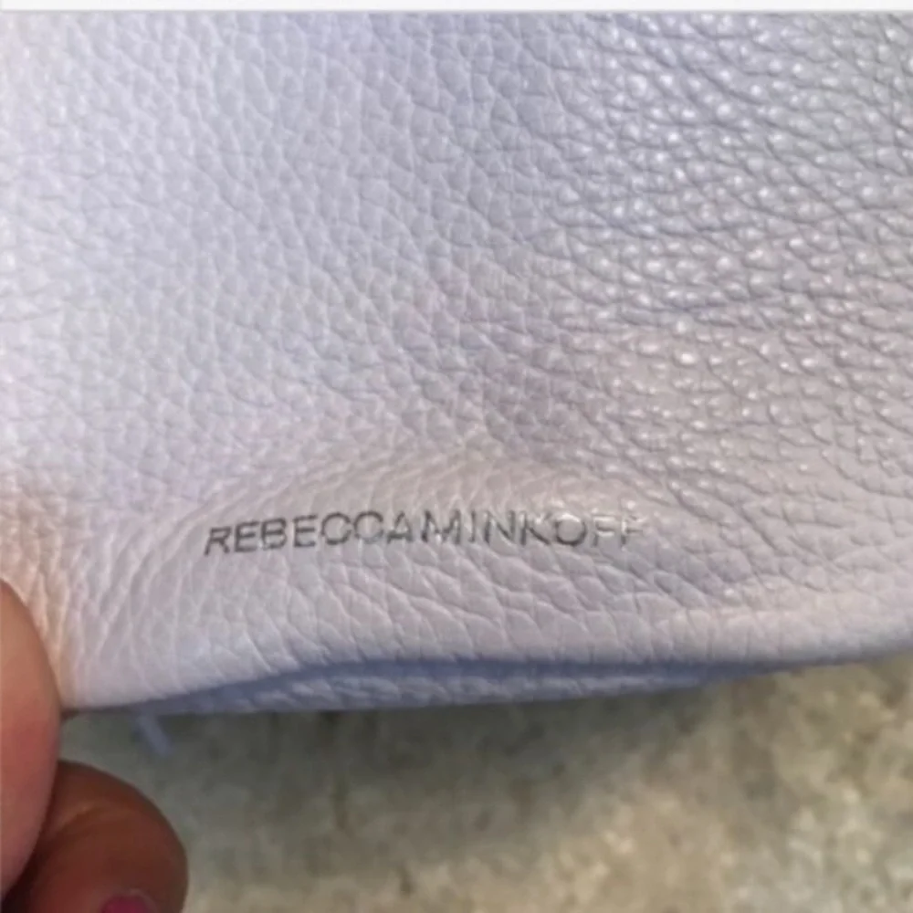 REBECCA MINKOFF LIGHT LILAC BRUNI FRINGE Bag NWT